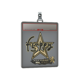 Sticker Slab | floppy (Gold) | Antwerp 2022