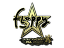 Sticker | floppy (Gold) | Antwerp 2022