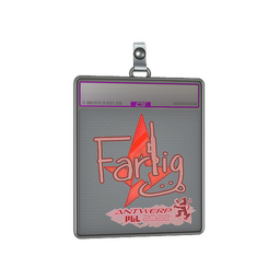 Sticker Slab | Farlig (Holo) | Antwerp 2022