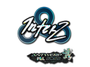 Sticker | interz (Glitter) | Antwerp 2022