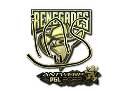 Sticker | ins (Gold) | Antwerp 2022