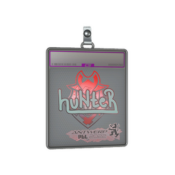 Sticker Slab | huNter (Holo) | Antwerp 2022