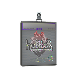 Sticker Slab | huNter (Glitter) | Antwerp 2022