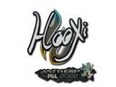 Sticker | HooXi | Antwerp 2022