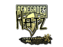Sticker | hatz (Gold) | Antwerp 2022