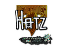 Sticker | hatz (Glitter) | Antwerp 2022