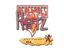 Sticker | hatz (Holo) | Antwerp 2022
