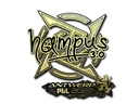 Sticker | hampus (Gold) | Antwerp 2022