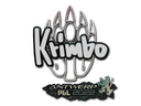 Sticker | Krimbo | Antwerp 2022