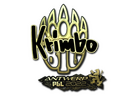 Sticker | Krimbo (Gold) | Antwerp 2022