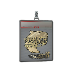 Sticker Slab | KSCERATO (Gold) | Antwerp 2022