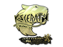Sticker | KSCERATO (Gold) | Antwerp 2022