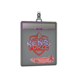 Sticker Slab | KENSi (Holo) | Antwerp 2022