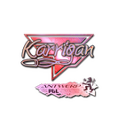 Sticker | karrigan (Holo) | Antwerp 2022