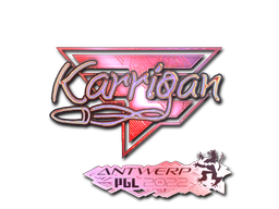 Sticker | karrigan (Holo) | Antwerp 2022