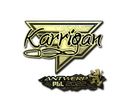 Sticker | karrigan (Gold) | Antwerp 2022