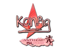 Sticker | k0nfig (Holo) | Antwerp 2022