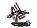 Sticker | juanflatroo (Glitter) | Antwerp 2022