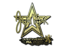Sticker | junior (Gold) | Antwerp 2022