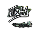 Sticker | JOTA (Glitter) | Antwerp 2022
