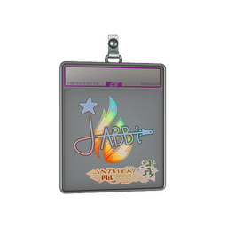Sticker Slab | jabbi (Holo) | Antwerp 2022