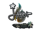 Sticker | jabbi | Antwerp 2022