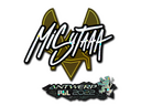 Sticker | misutaaa (Glitter) | Antwerp 2022