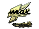 Sticker | max (Gold) | Antwerp 2022