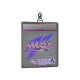 Sticker Slab | max (Holo) | Antwerp 2022