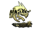 Sticker | magixx (Gold) | Antwerp 2022