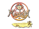 Sticker | maden (Holo) | Antwerp 2022