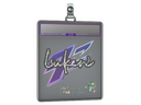 Sticker Slab | luken (Glitter) | Antwerp 2022