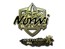 Sticker | Norwi (Gold) | Antwerp 2022
