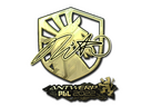 Sticker | nitr0 (Gold) | Antwerp 2022