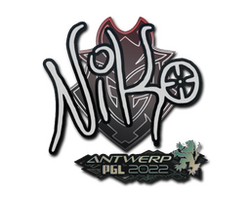 Sticker | NiKo | Antwerp 2022