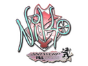 Sticker | NiKo (Holo) | Antwerp 2022