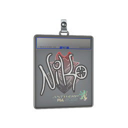 Sticker Slab | NiKo | Antwerp 2022