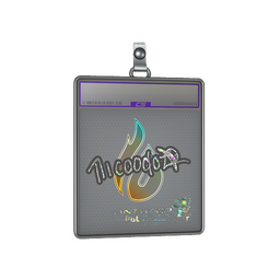 Sticker Slab | nicoodoz (Glitter) | Antwerp 2022