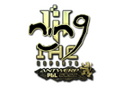 Sticker | nin9 (Gold) | Antwerp 2022