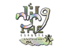 Sticker | nin9 (Holo) | Antwerp 2022