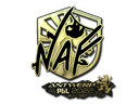 Sticker | NAF (Gold) | Antwerp 2022