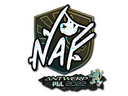 Sticker | NAF (Glitter) | Antwerp 2022