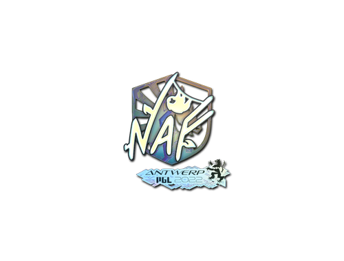Autocolante | NAF (Holo) | Antuérpia 2022