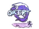 Sticker | qikert (Holo) | Antwerp 2022