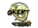 Sticker | qikert (Gold) | Antwerp 2022