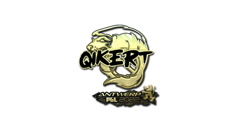 Sticker | qikert (Gold) | Antwerp 2022