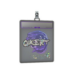 Sticker Slab | qikert (Glitter) | Antwerp 2022
