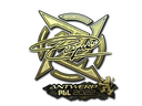 Sticker | Plopski (Gold) | Antwerp 2022