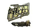 Sticker | Perfecto (Gold) | Antwerp 2022