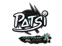 Sticker | Patsi (Glitter) | Antwerp 2022